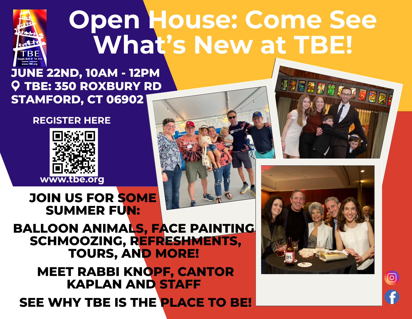 Temple Beth El Open House @ Temple Beth El