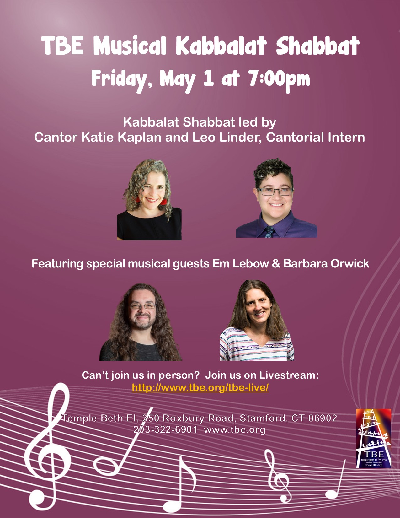 TBE Musical Kabbalat Shabbat